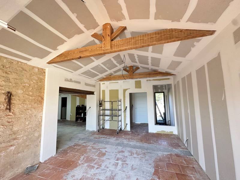 Rénovation d'une maison avec agencement des dépendances à Langon